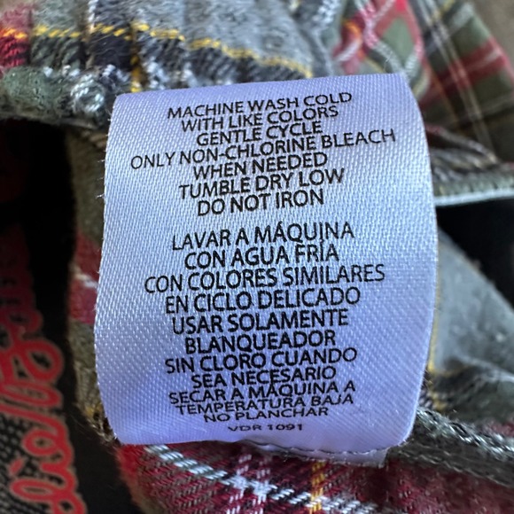 Eddie Bauer Pants Men's M Gray Stewart Scotch Plaid Lounge Pajama Pants - Picture 9 of 11